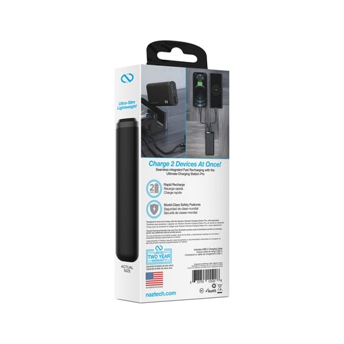 4000mAh USB-C + USB Power Bank with 13 Hours Battery Life