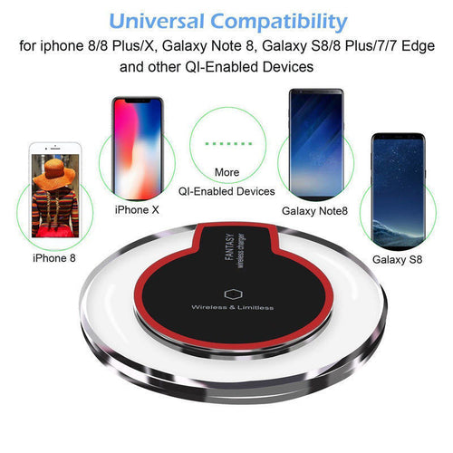 Wireless Charging Pad – Simple, Slim; Hassle-Free Charging